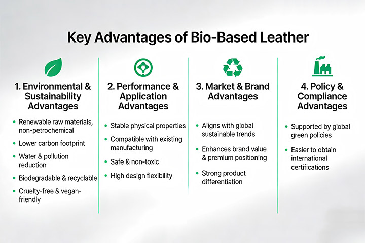 Key Advantages of Bio-Based Leather